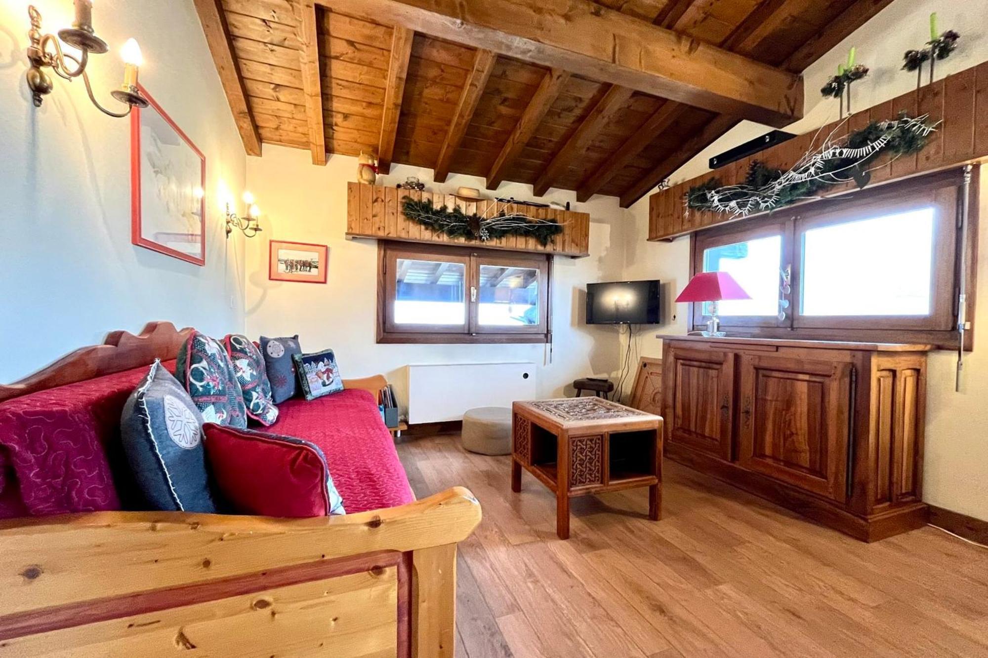 Nice And Bright Apartment In Combloux Bagian luar foto